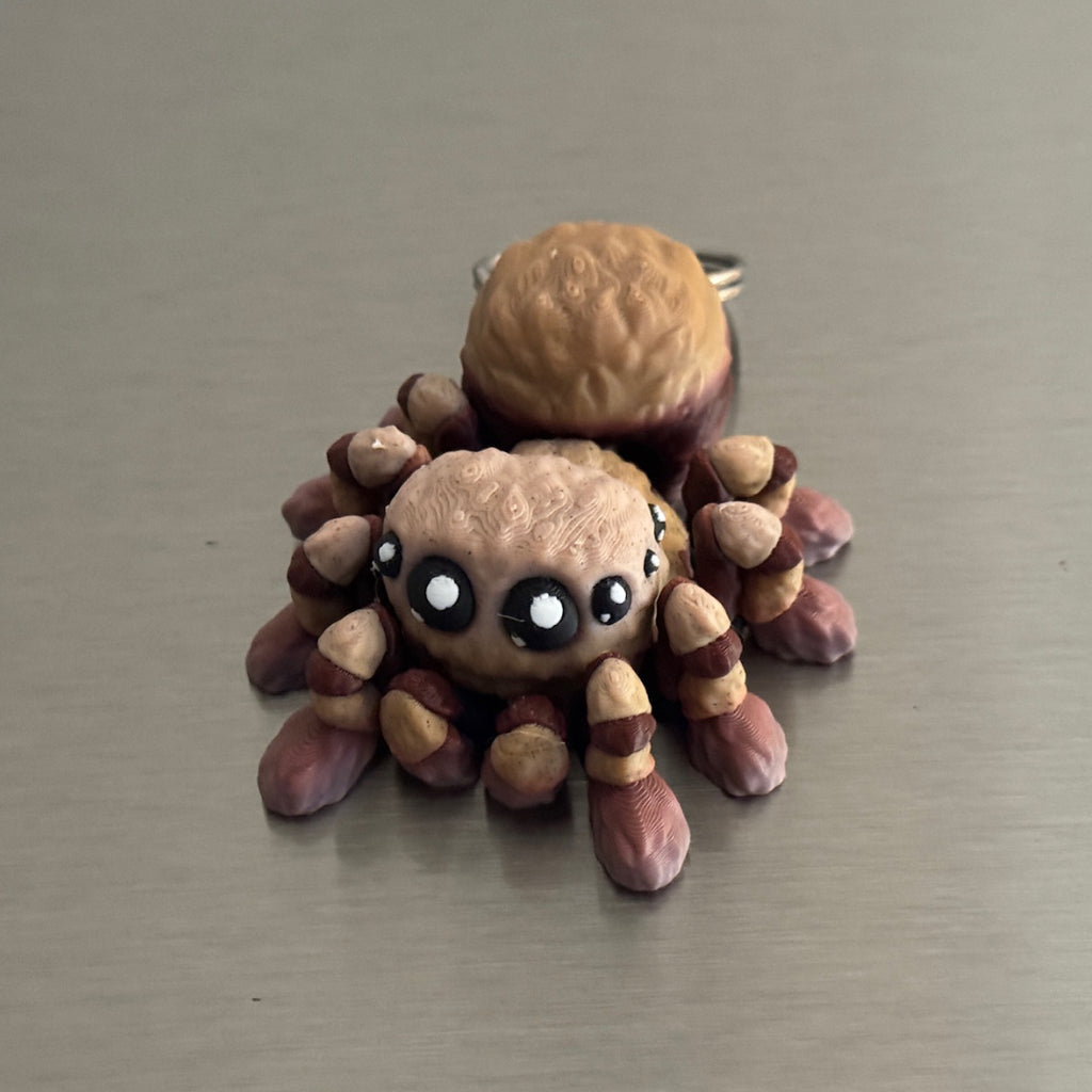 Spider Schlüsselanhänger – Lustiger Spinnen-Anhänger mit Magnet