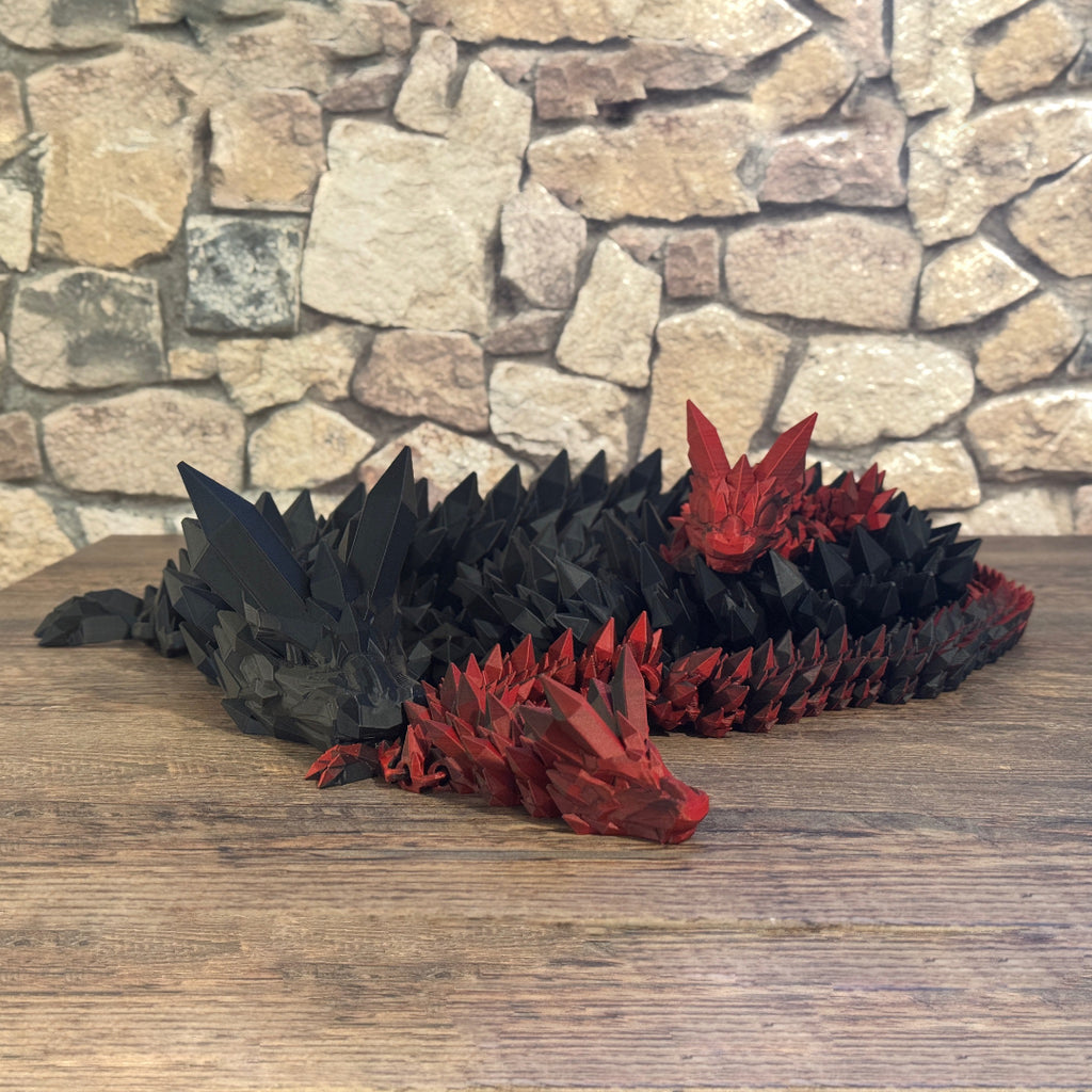 Mega Crystal Dragon - Riesen Kristall Drache 135cm