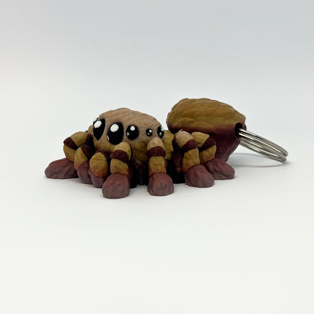 Spider Schlüsselanhänger – Lustiger Spinnen-Anhänger mit Magnet