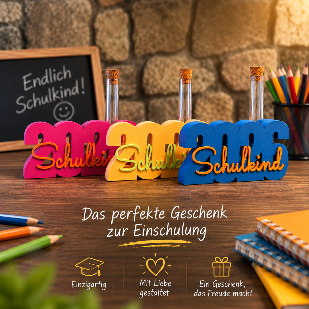 2026 Schulkind Geldgeschenk – Digitale STL- und 3MF-Datei