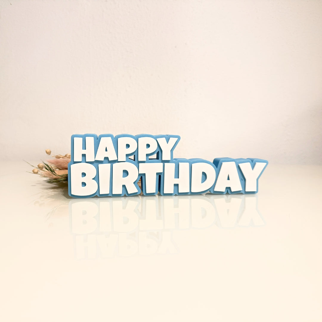 Tischdeko Happy Birthday