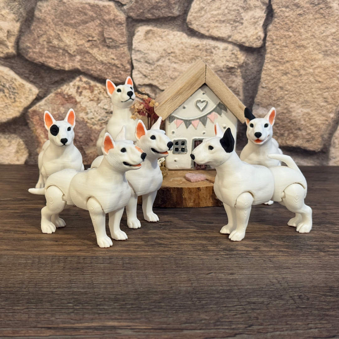 Bull Terrier Figur – 6 Varianten