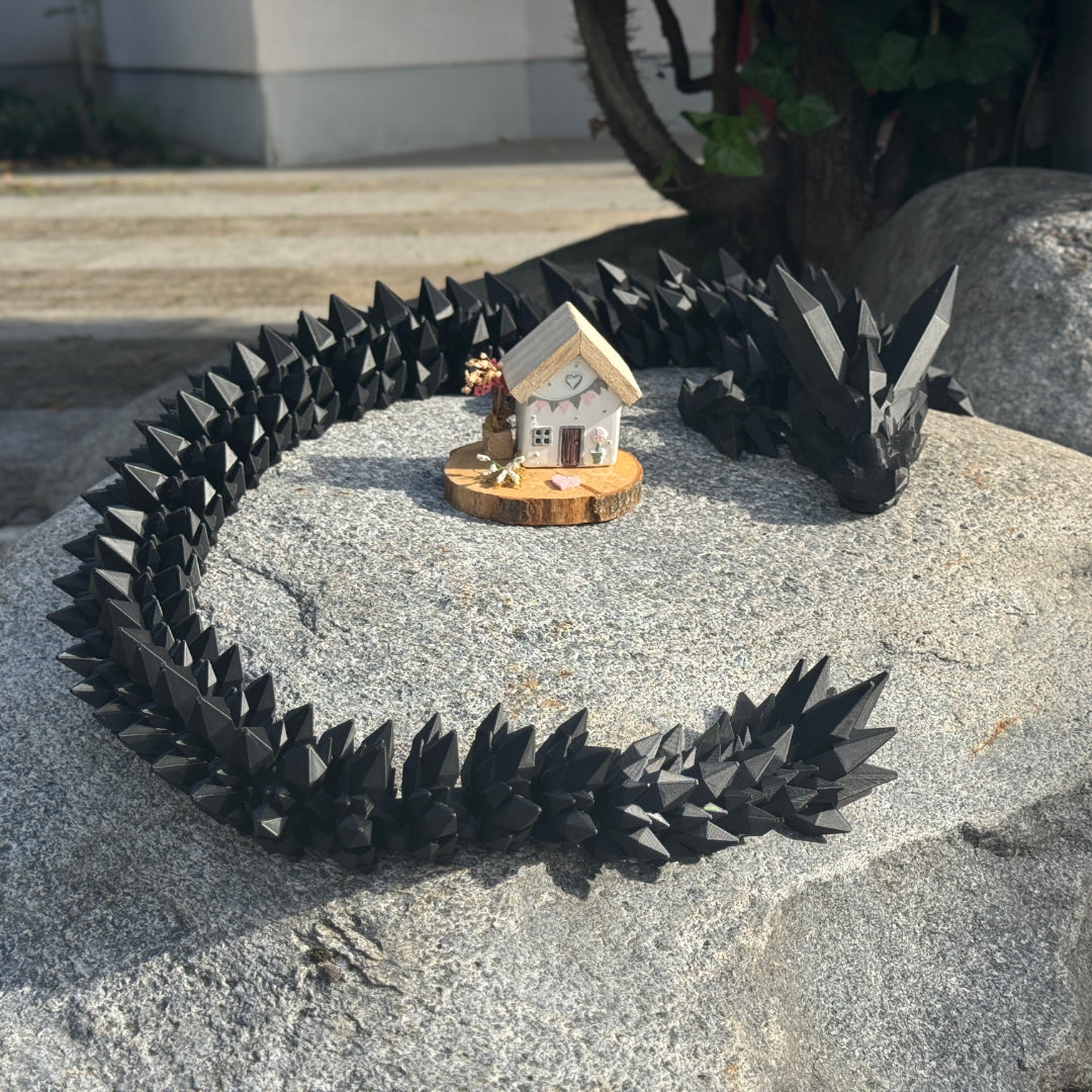 Mega Crystal Dragon - Riesen Kristall Drache 135cm