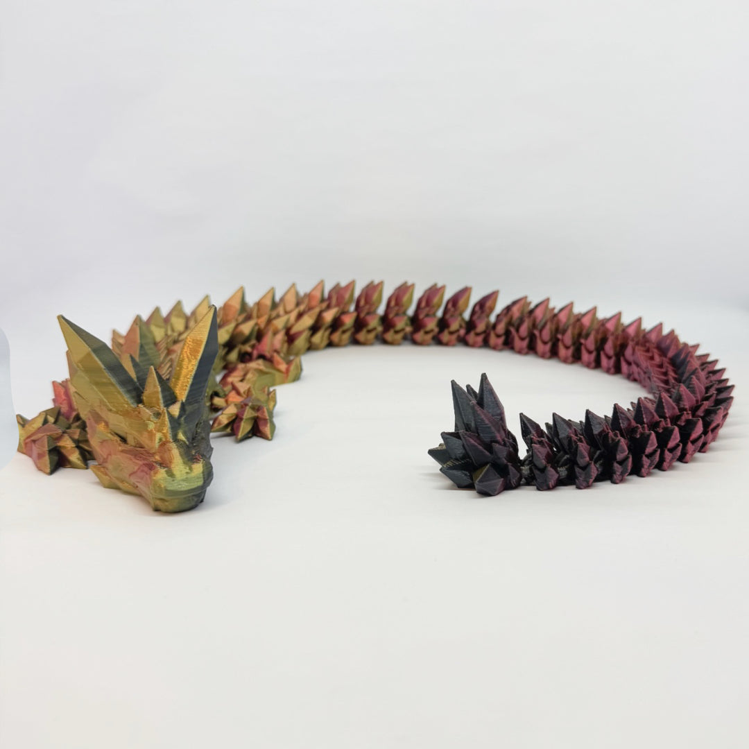 Kristall-Drache (65 cm)