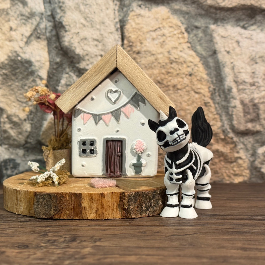 Skeleton Unicorn – Das schaurig-schöne Knochen-Einhorn