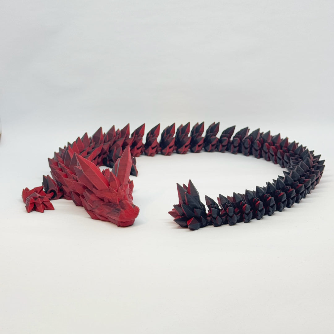 Kristall-Drache (65 cm)