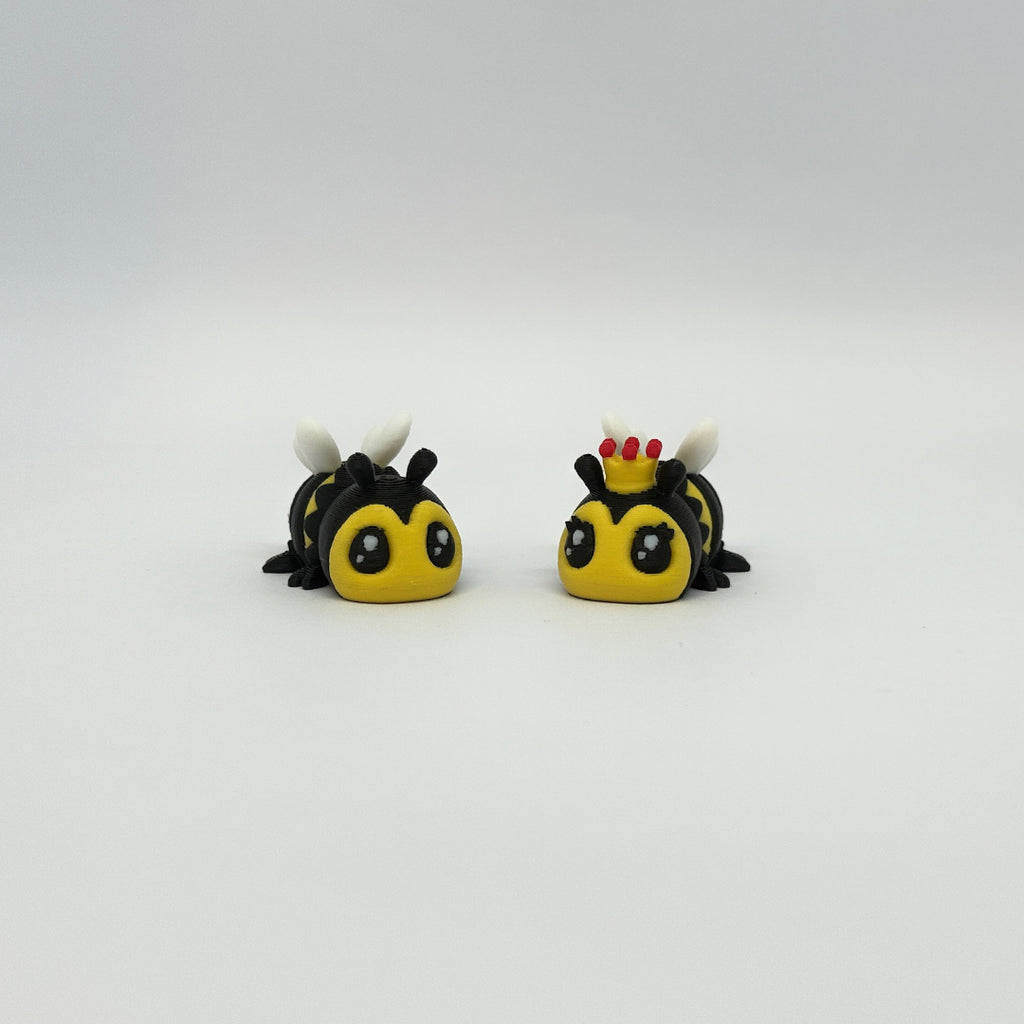 Süße Bienen-Magnete – Königin & Arbeiterbiene