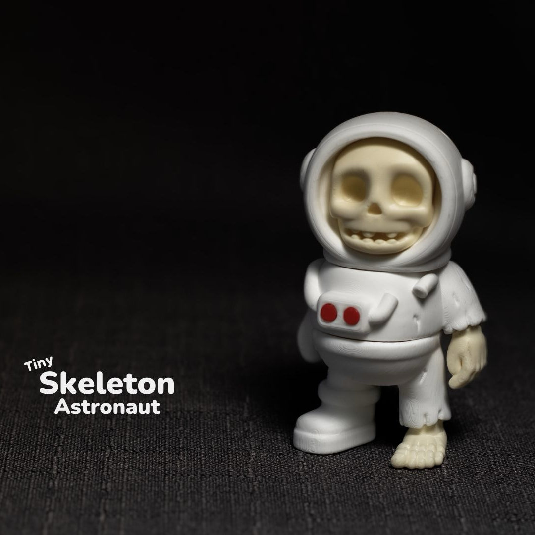 Tiny Skeleton Astronaut