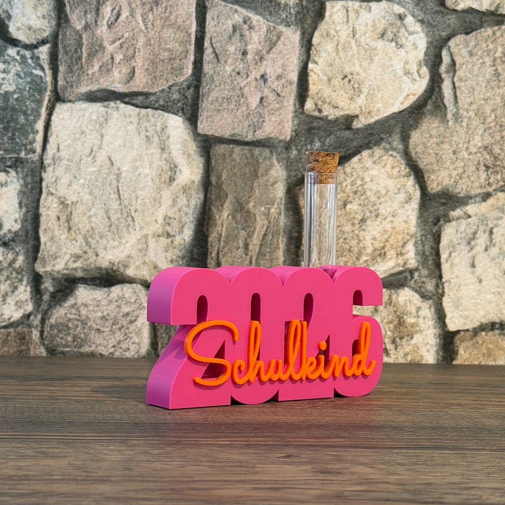 2026 Schulkind Geldgeschenk – Digitale STL- und 3MF-Datei