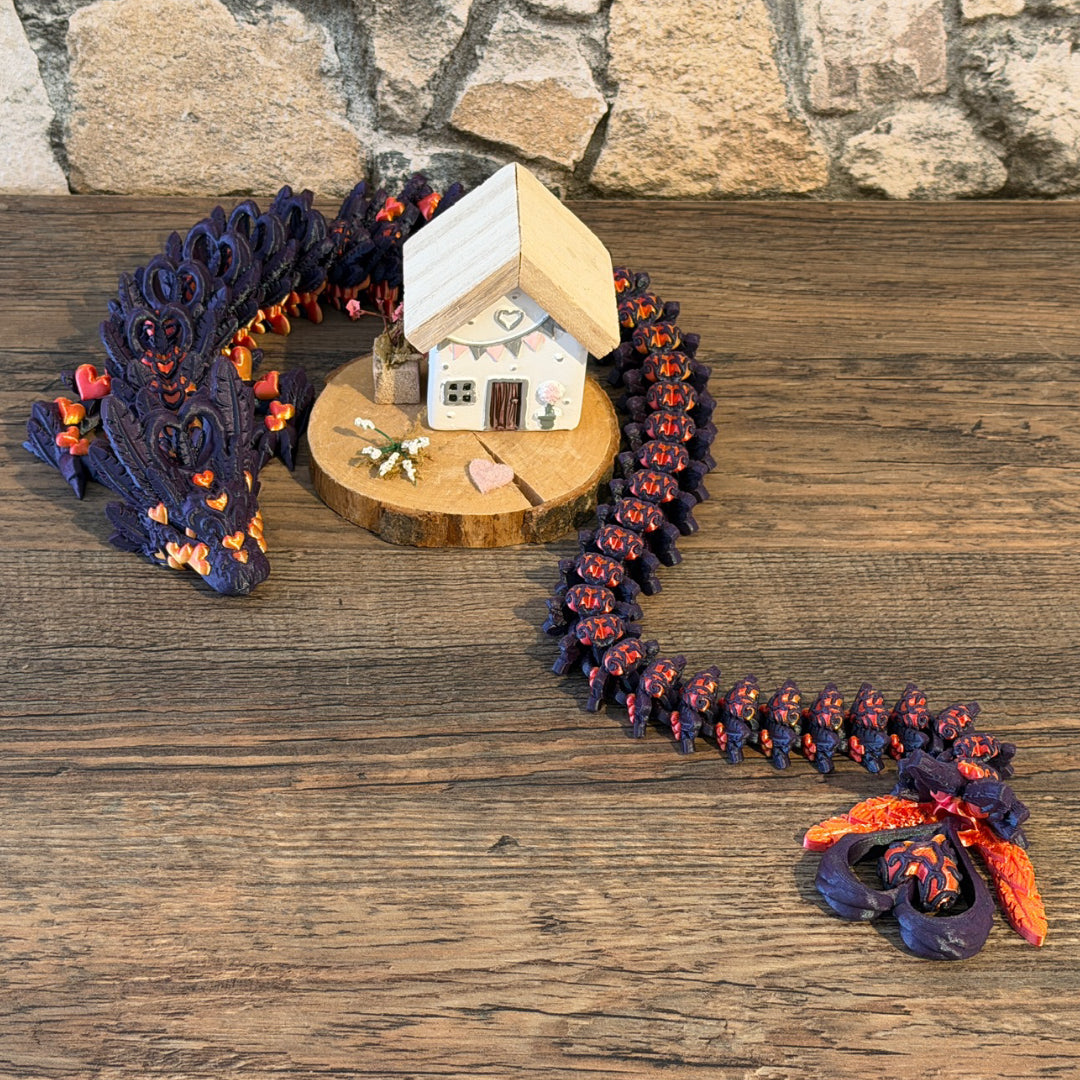 Heart Dragon – Beweglicher Herzdrache