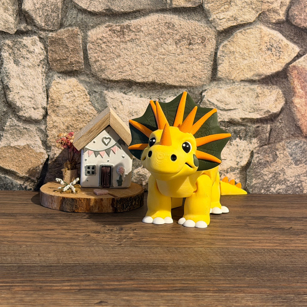 Chunky Triceratops Dino