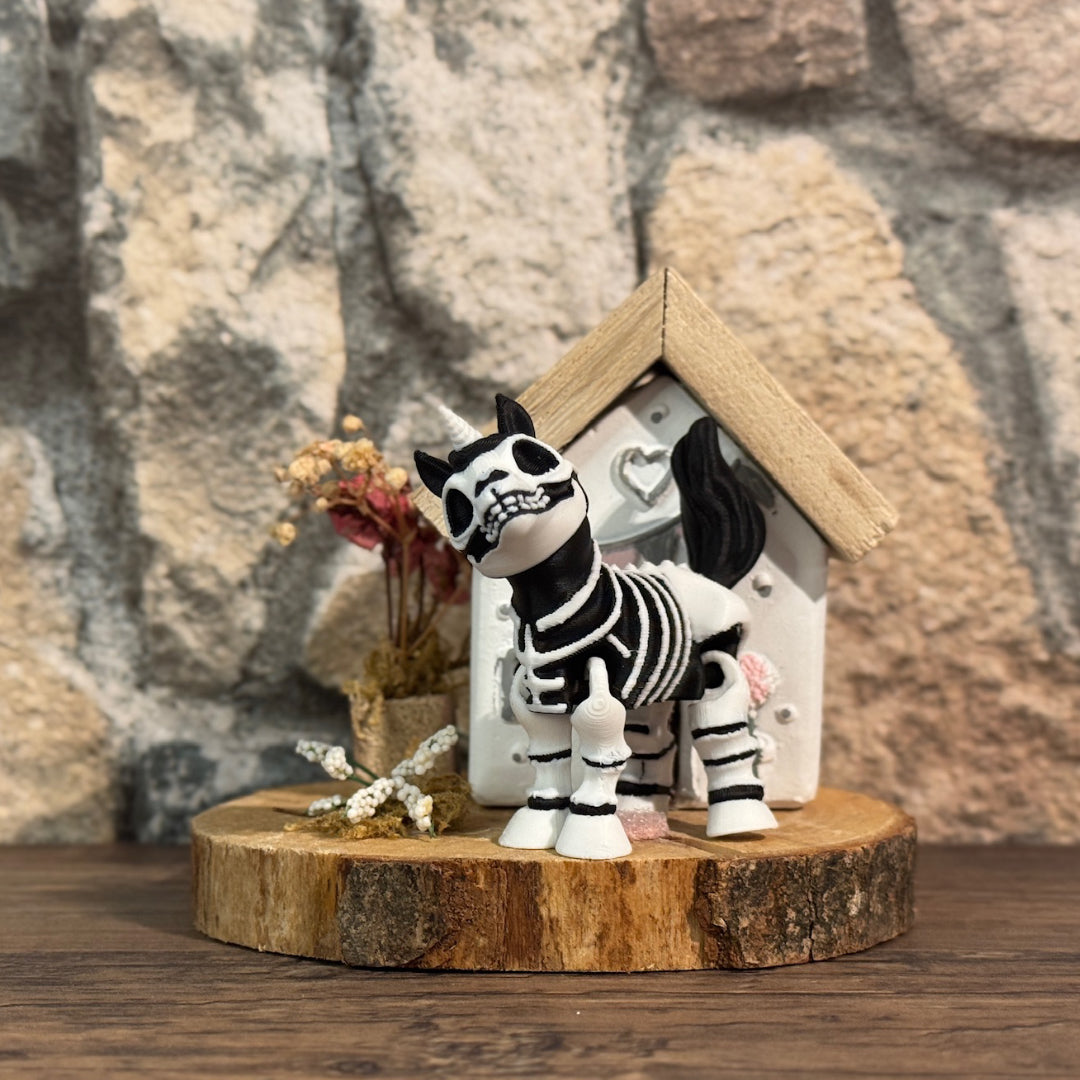 Skeleton Unicorn – Das schaurig-schöne Knochen-Einhorn