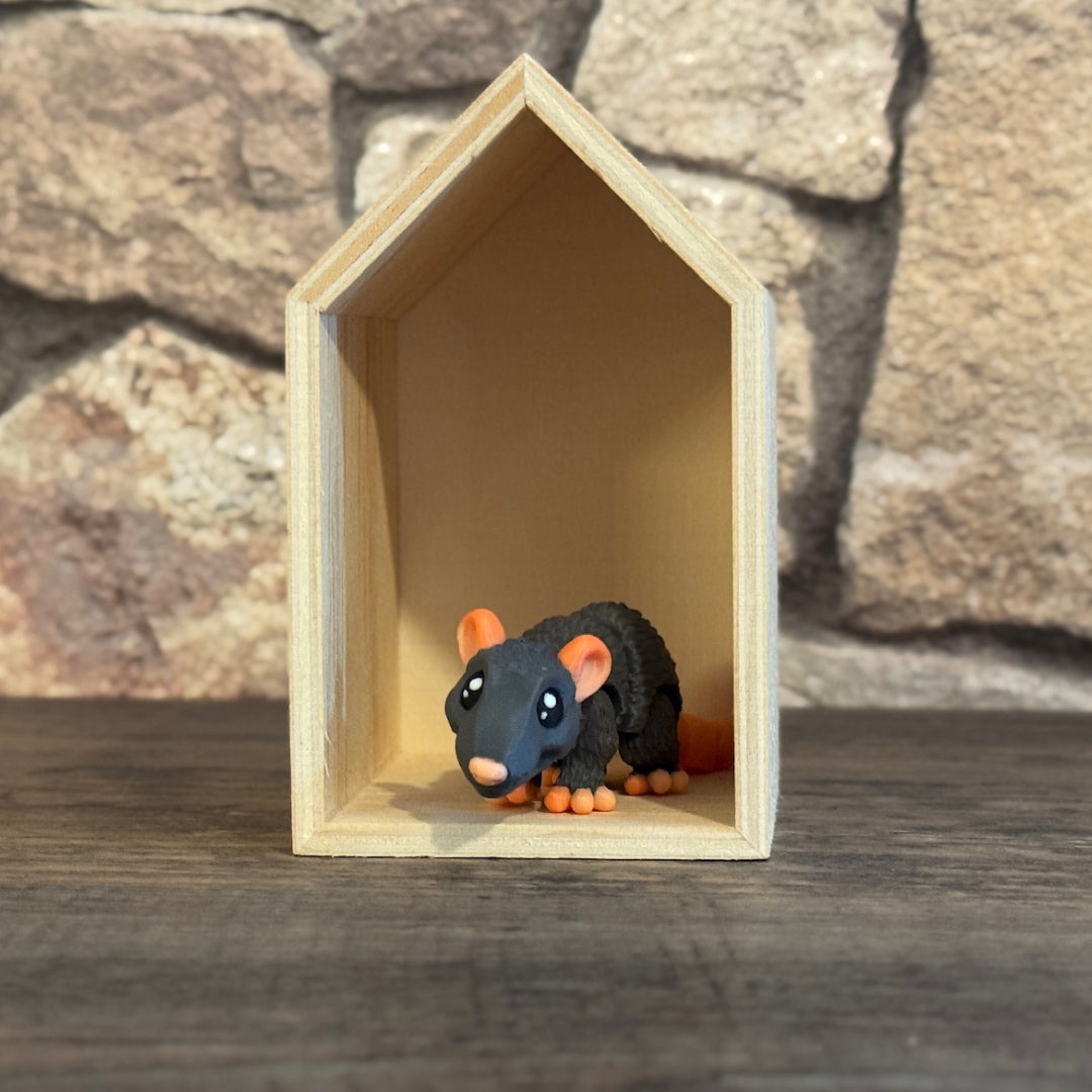 Süße Ratte – Figur oder Schlüsselanhänger