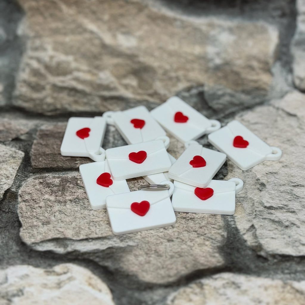 Liebesbrief mit Herz