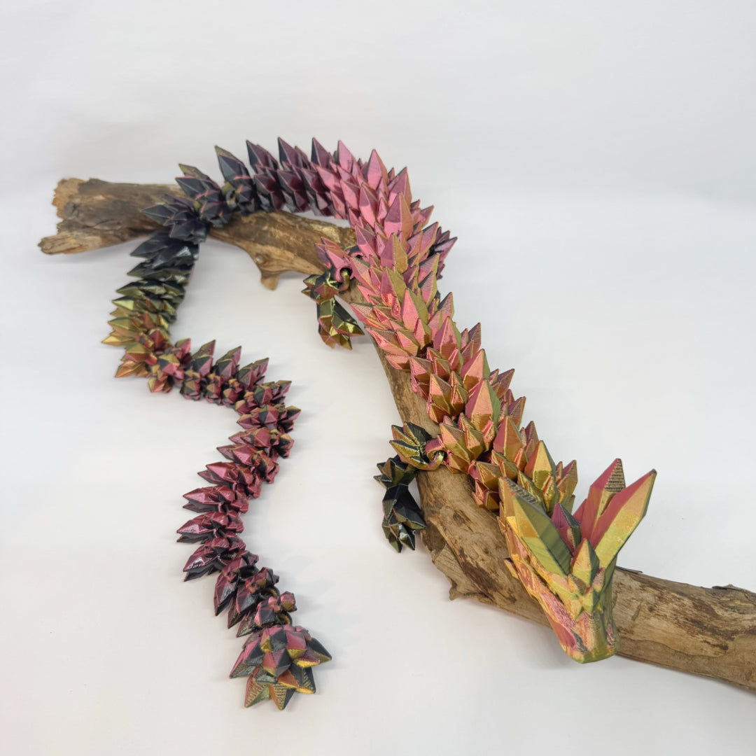 Kristall-Drache (65 cm)