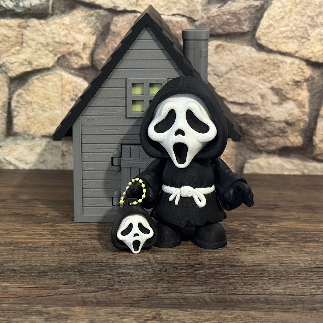 Ghostface – Schlüsselanhänger im Kult-Design