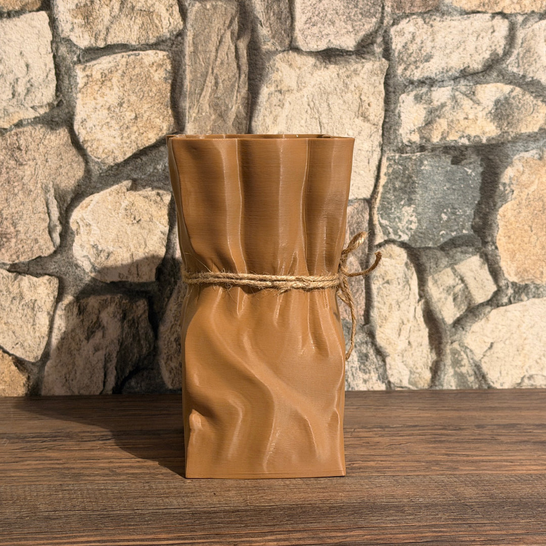Paper Bag Vase