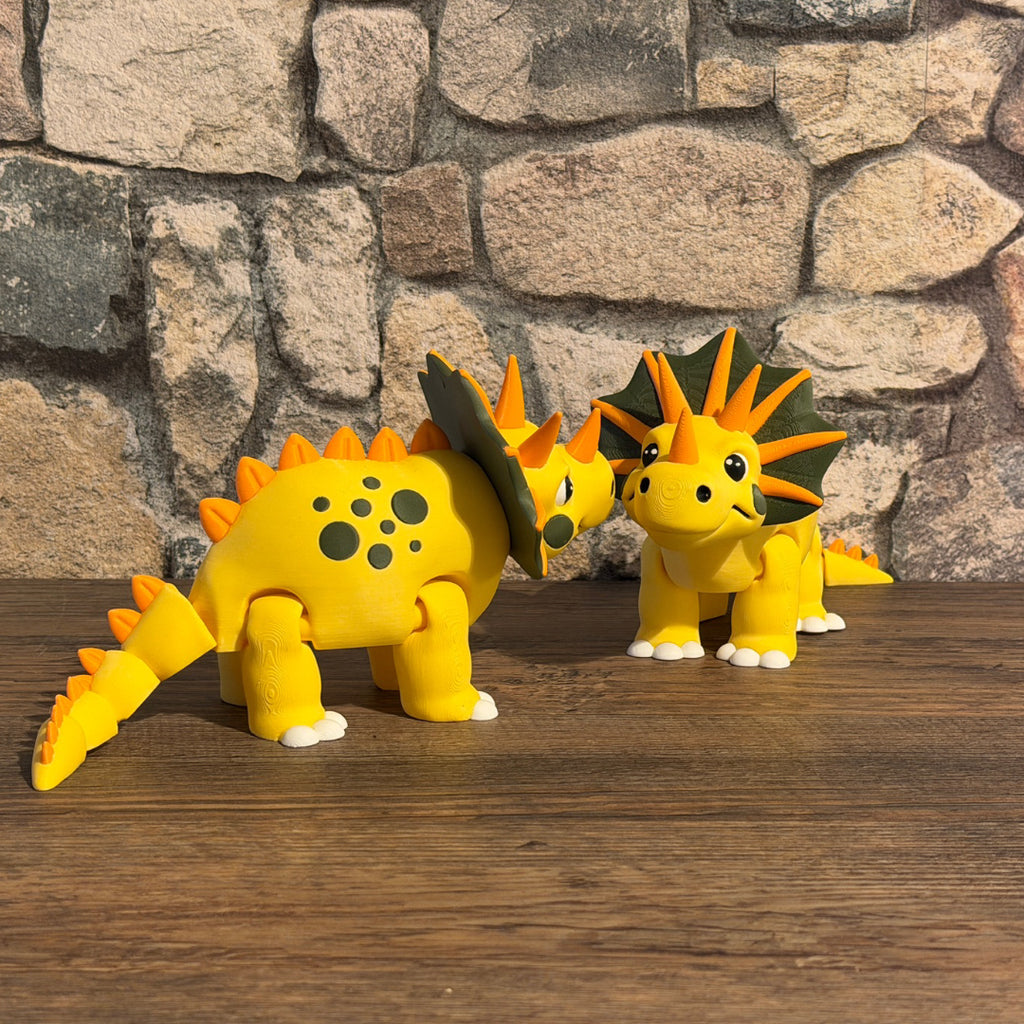 Chunky Triceratops Dino