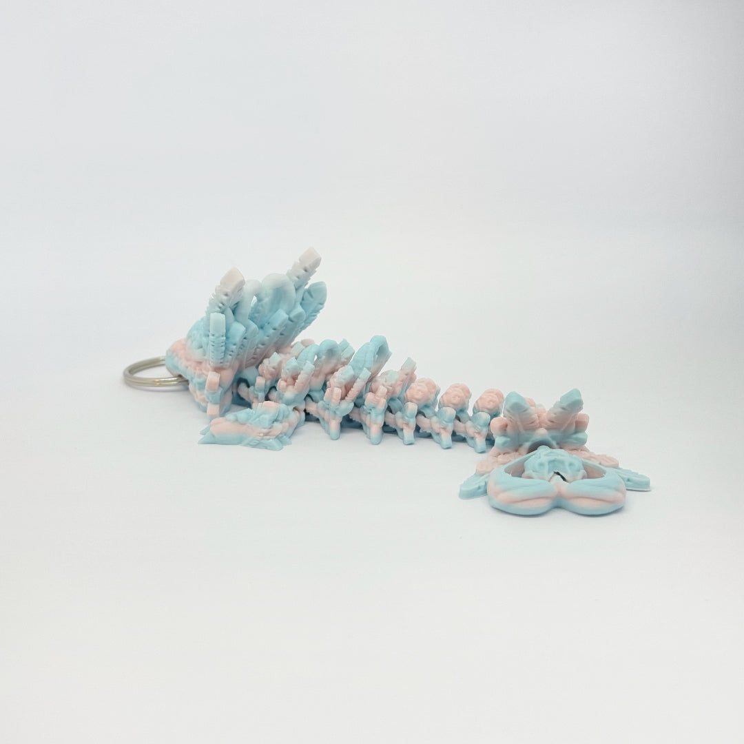 Herzdrache in Pastell