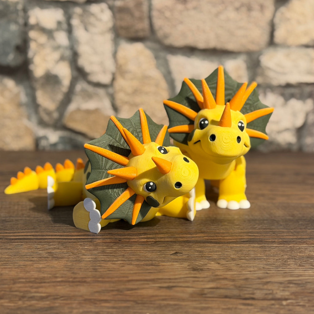 Chunky Triceratops Dino