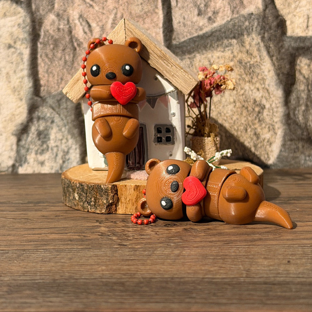 Love Otter Schlüsselanhänger Set