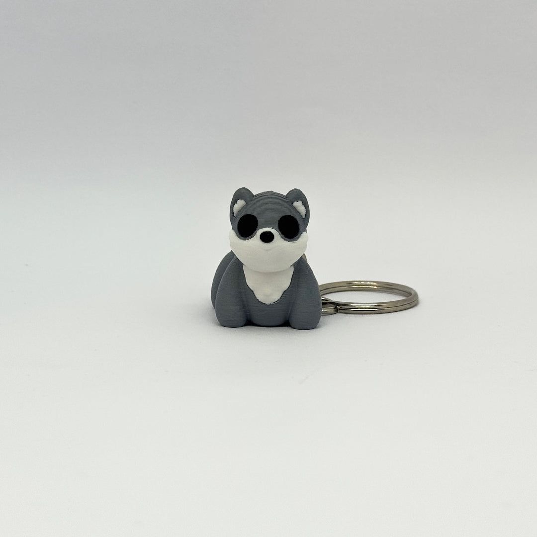 Tiny Wolf – Mini Wolf Figur & Schlüsselanhänger