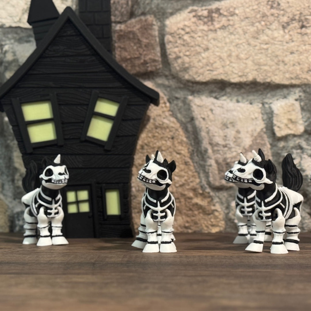Skeleton Unicorn – Das schaurig-schöne Knochen-Einhorn