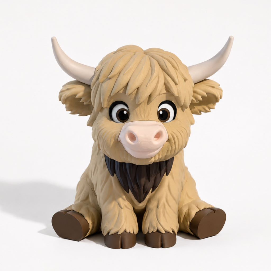 Lotti - Highland Cow Dekofigur