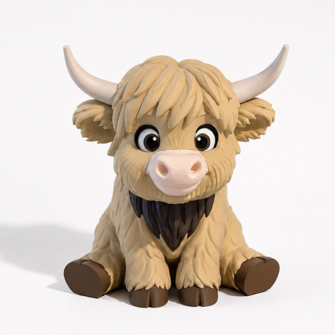 Lotti - Highland Cow Dekofigur