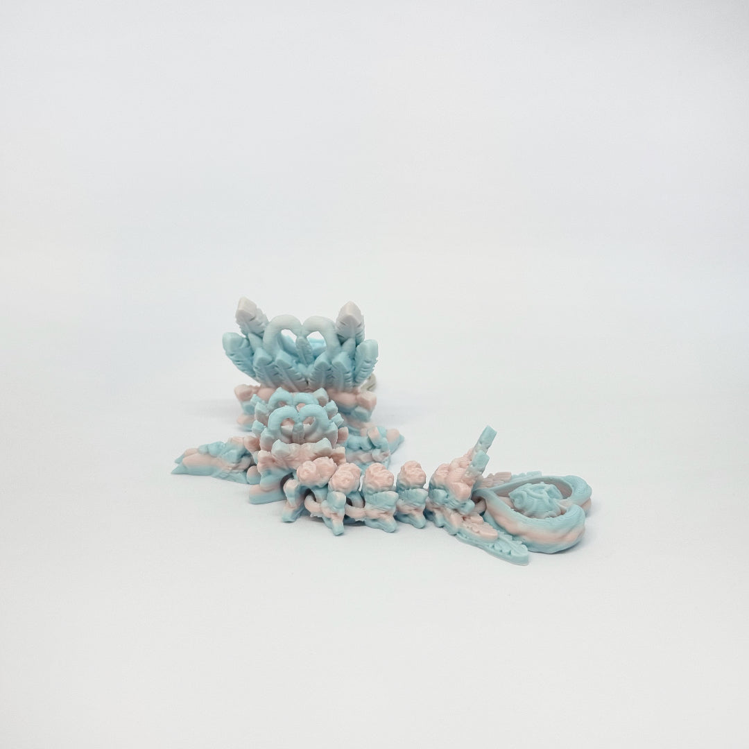 Herzdrache in Pastell