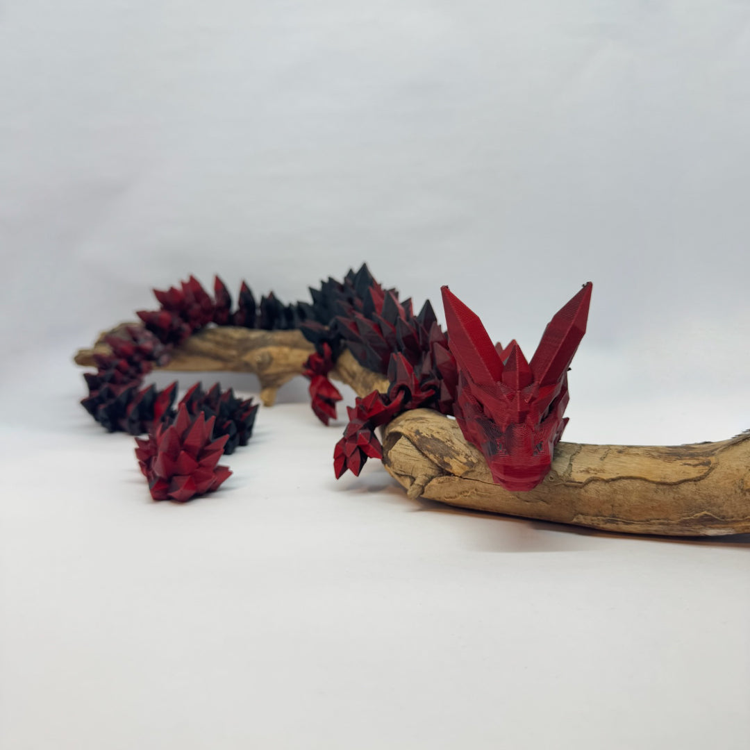 Kristall-Drache (65 cm)