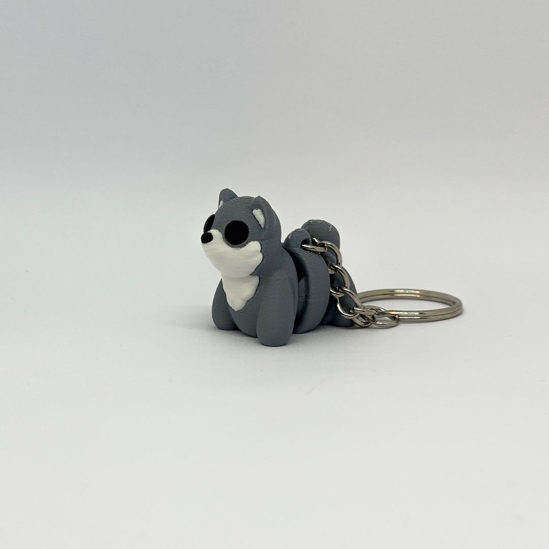 Tiny Wolf – Mini Wolf Figur & Schlüsselanhänger