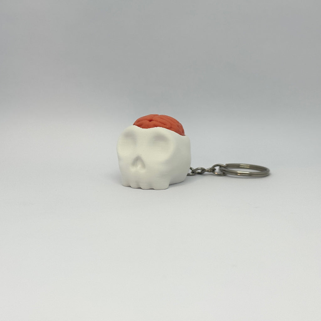 Schädel Schlüsselanhänger – Clicker-Fidget