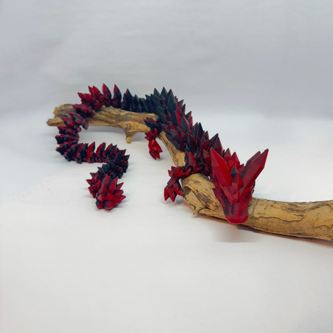 Kristall-Drache (65 cm)