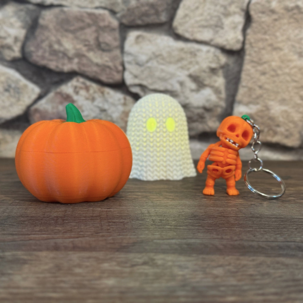 Tiny Pumpkin Skeleton