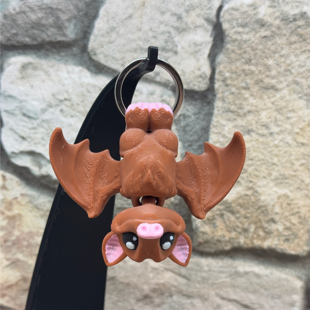 Bats - Niedlicher Fledermäuse Schlüsselanhänger