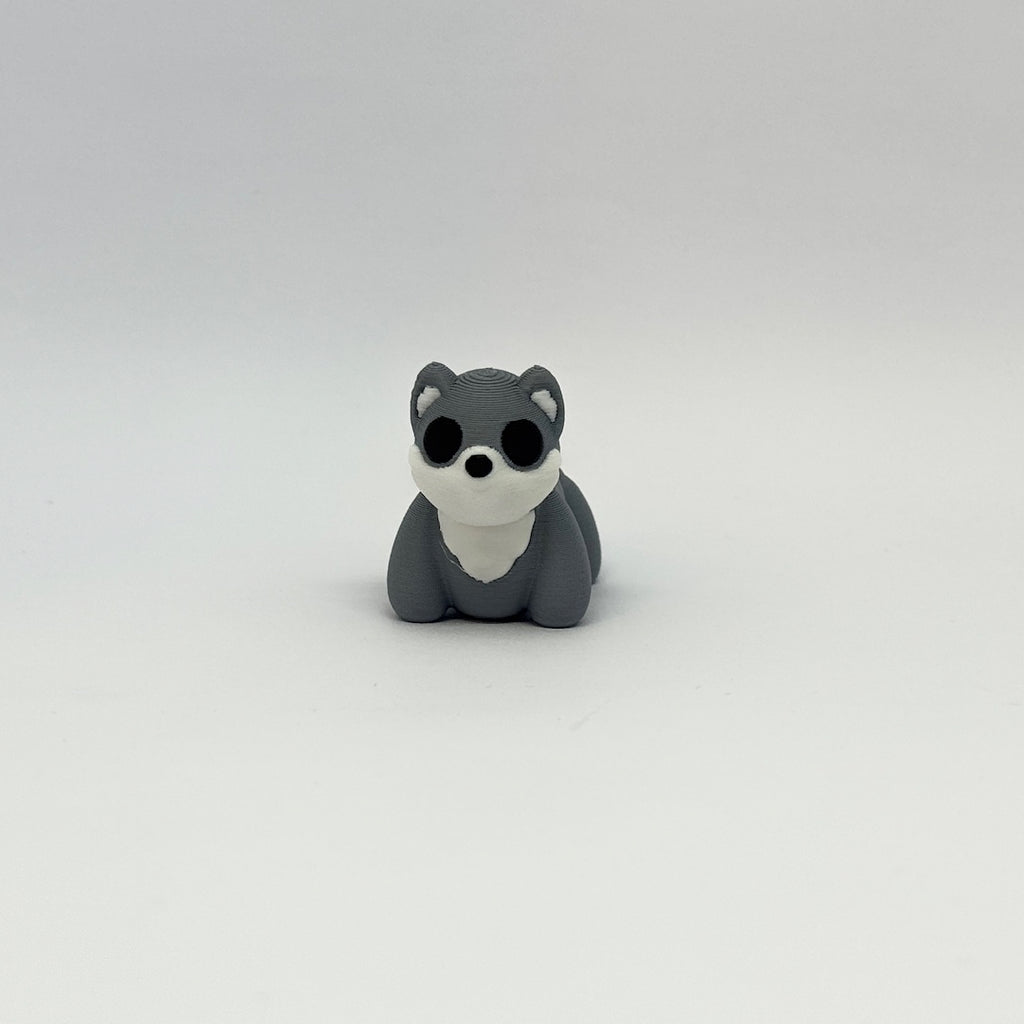 Tiny Wolf – Mini Wolf Figur & Schlüsselanhänger
