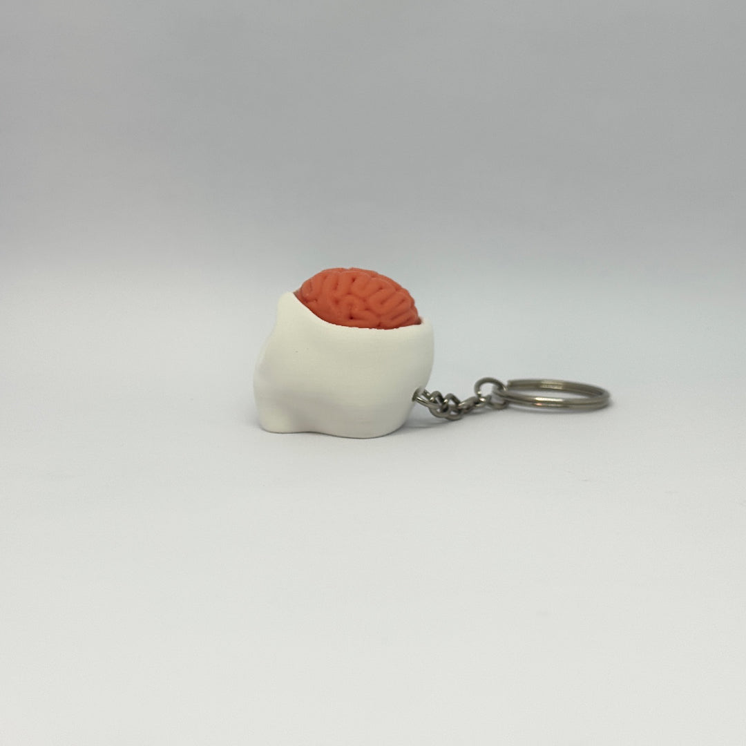 Schädel Schlüsselanhänger – Clicker-Fidget