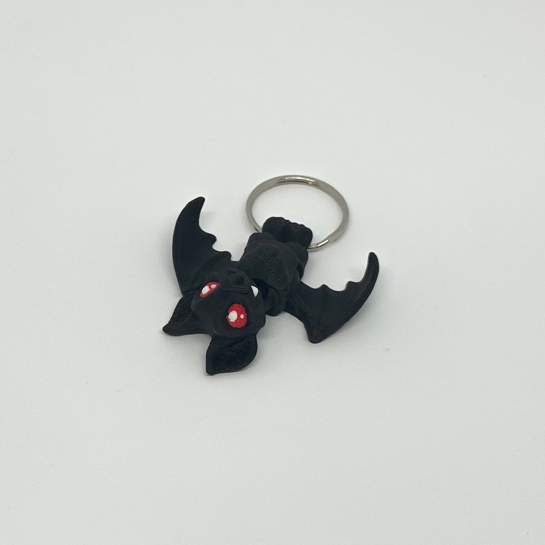 Vampir-Fledermaus – Schlüsselanhänger mit Biss 🦇🖤
