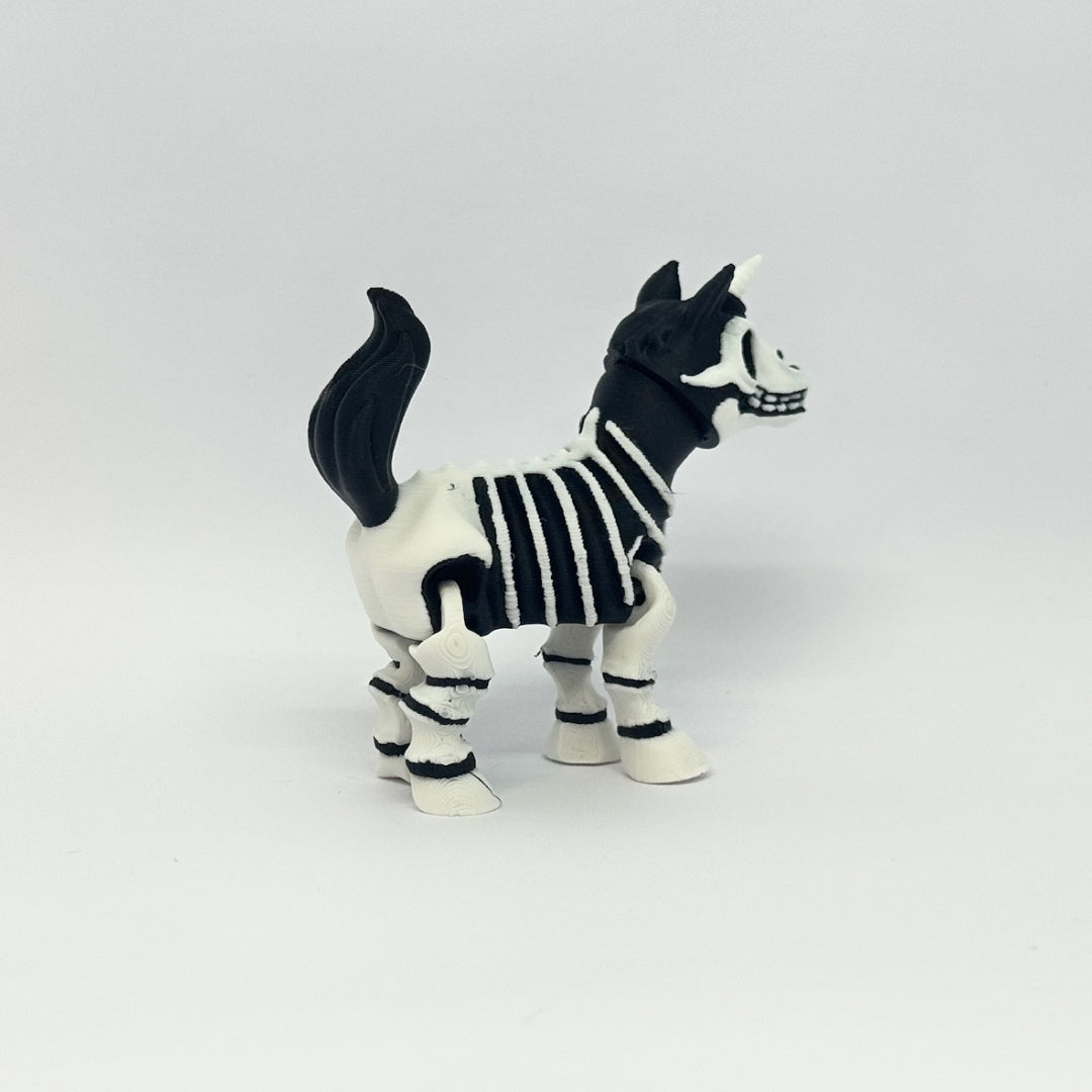 Skeleton Unicorn – Das schaurig-schöne Knochen-Einhorn