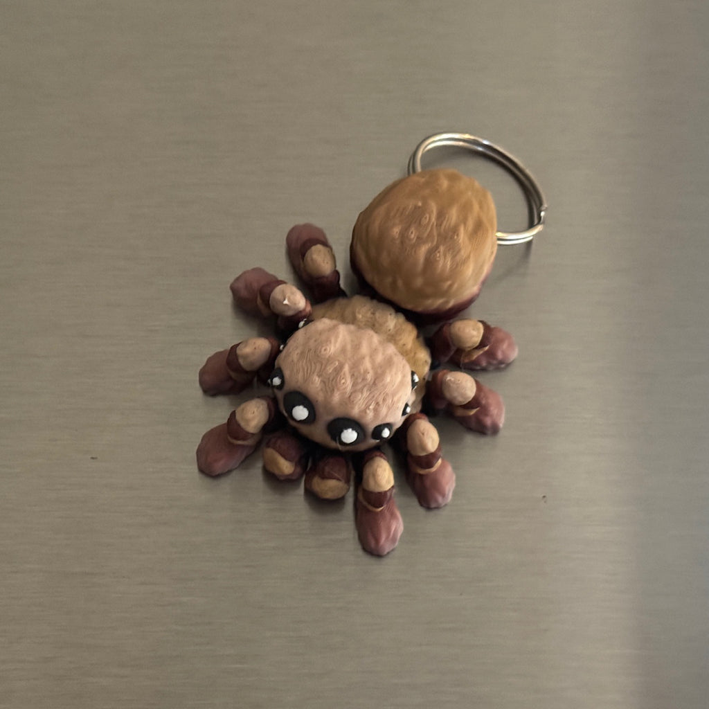 Spider Schlüsselanhänger – Lustiger Spinnen-Anhänger mit Magnet