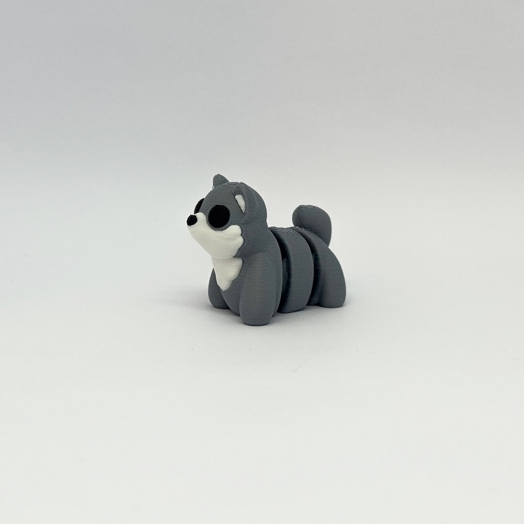 Tiny Wolf – Mini Wolf Figur & Schlüsselanhänger