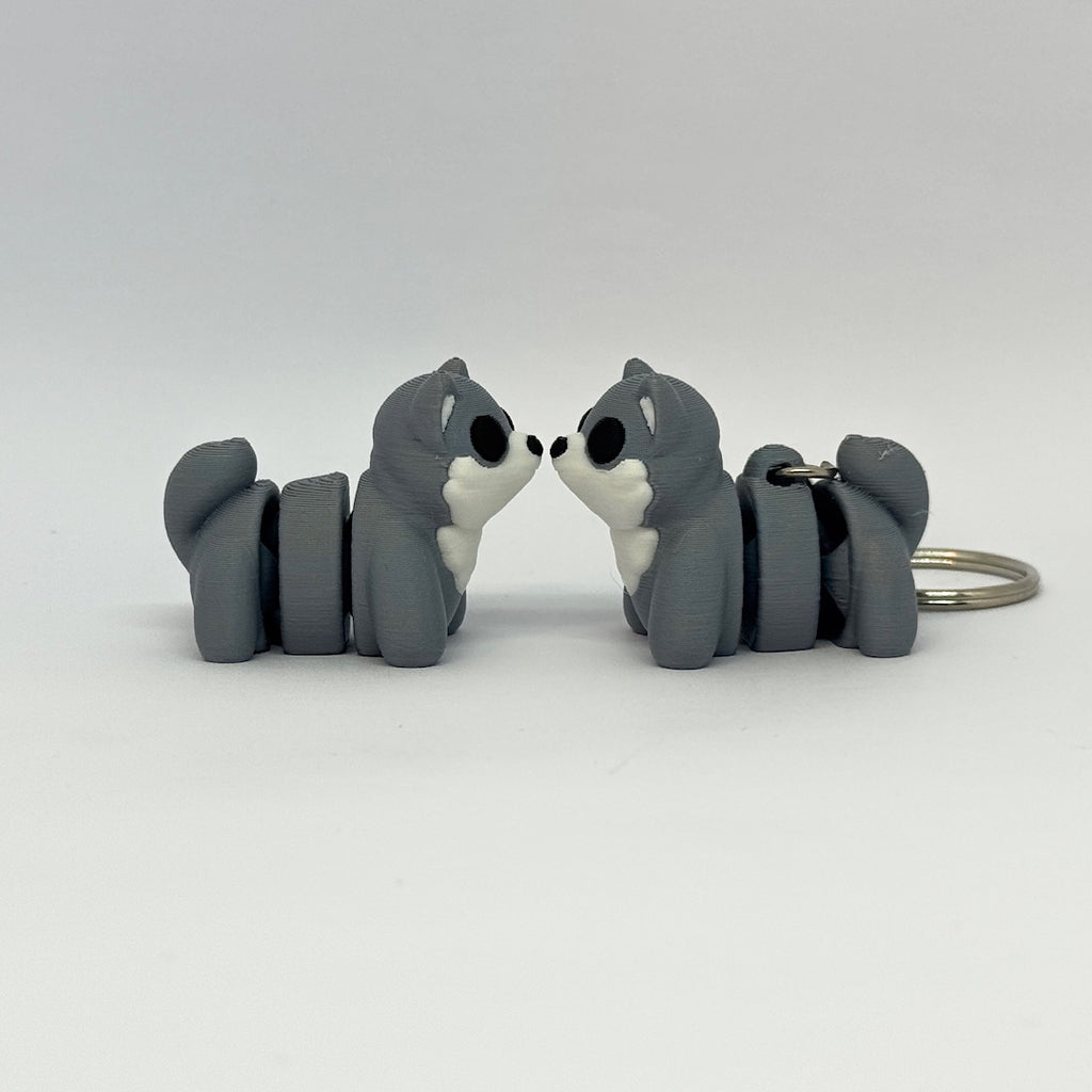 Tiny Wolf – Mini Wolf Figur & Schlüsselanhänger