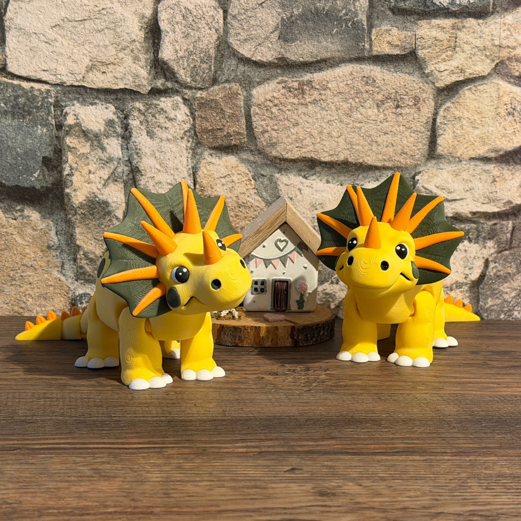 Chunky Triceratops Dino