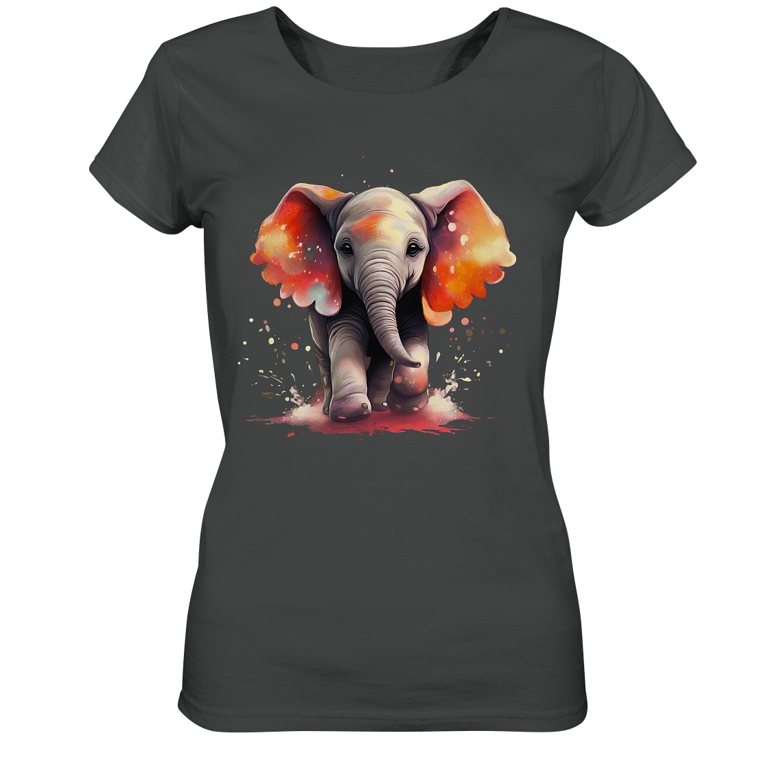 Ella the Elephant - Ladies Organic Shirt